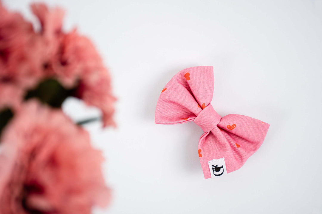 HEART PUNCH BOW TIE