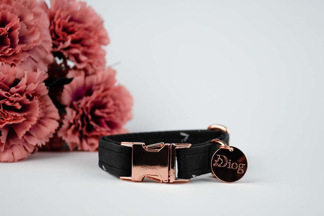 BLACK HEART COLLAR