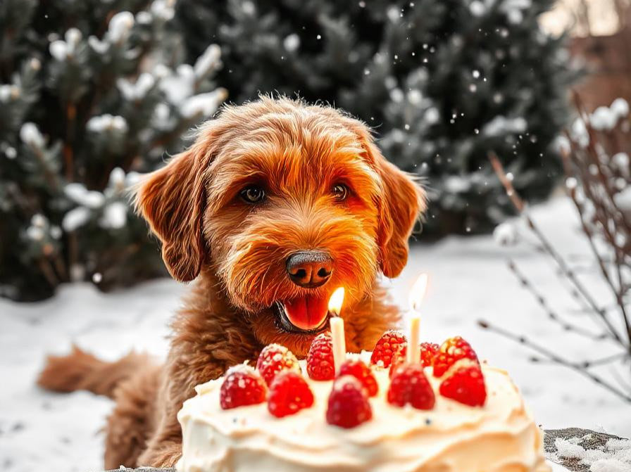 Dog Birthday Cake