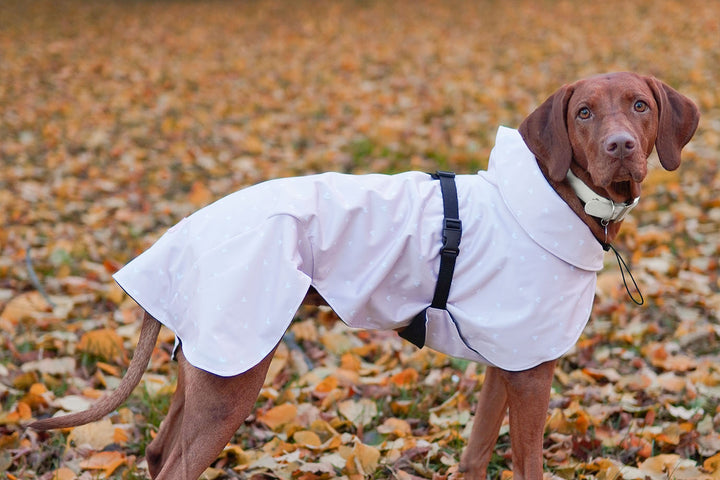 Beige raincoat